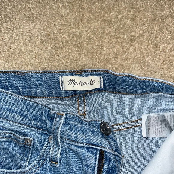 Madewell Straight Blue Jeans - Picture 4 of 6